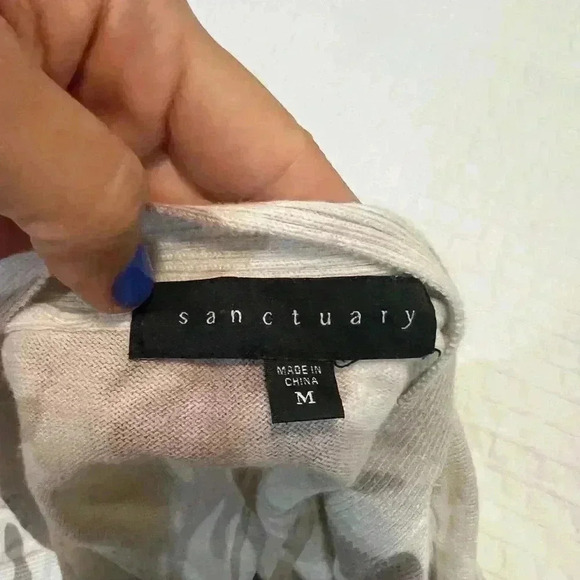 Anthropologie Sanctuary Camo Duster Cardigan size Medium - Picture 6 of 9